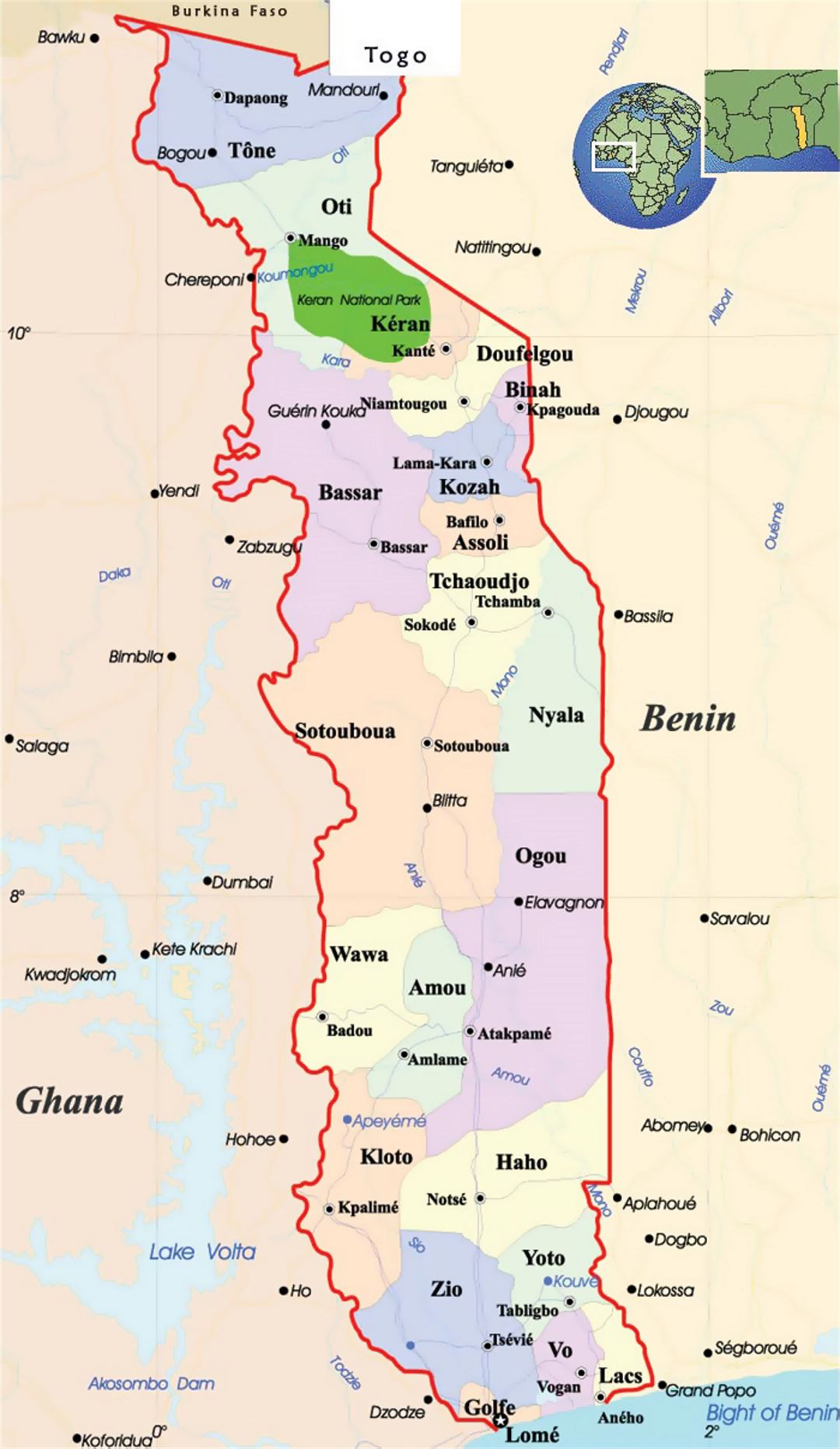 Région Togo